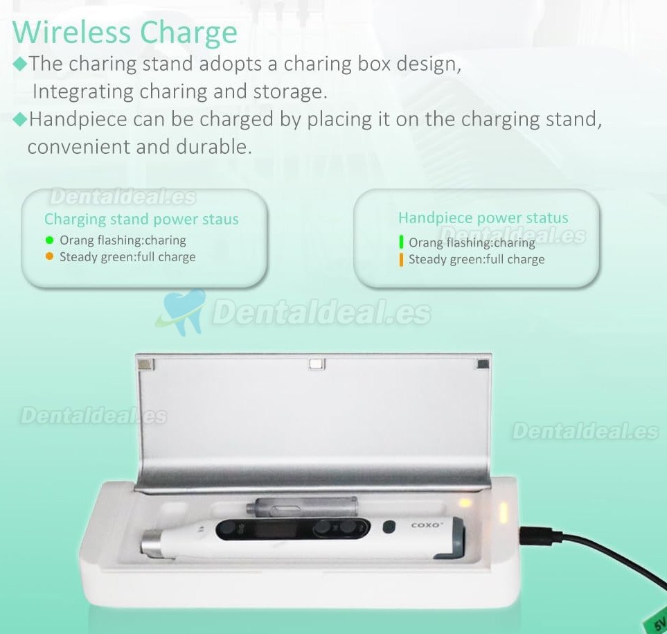 COXO GENI Dispositivo Inal&aacute;mbrico de Anestesia Dental con 3 Velocidades Ajustables